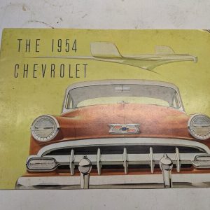 The 1954 Chevrolet Dealership Sales Brochure Book Advertising Car Catalog