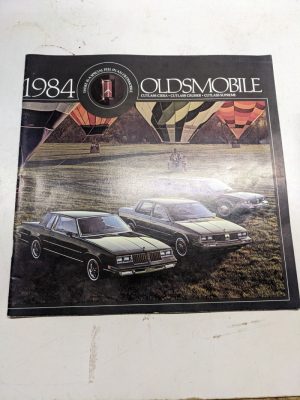 1984 Oldsmobile Cutlass Dealership Sales Brochure Book Advertising Car Catalog