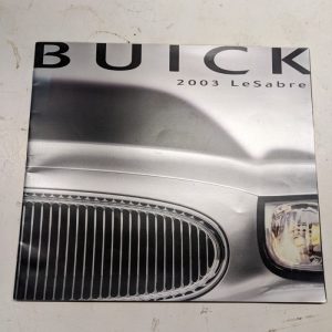 2003 Buick Lesabre Dealership Sales Brochure Book Advertising Car Catalog