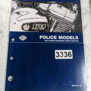 Harley Davidson Motorcycle Parts List Manual Catalog Police Model 2015 99545-15