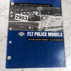 Harley Davidson Motorcycle Parts List Manual Catalog Police Model Flt 2002