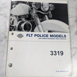 Harley Davidson Motorcycle Parts List Manual Catalog Police Model Flt 2004