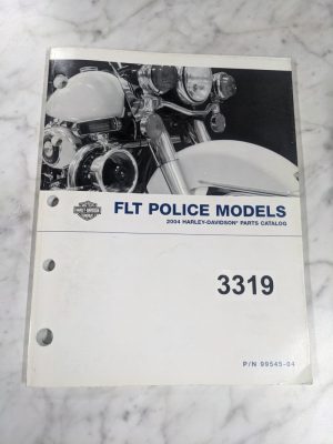 Harley Davidson Motorcycle Parts List Manual Catalog Police Model Flt 2004