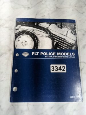 Harley Davidson Motorcycle Parts List Manual Catalog Police Model Flt 2010