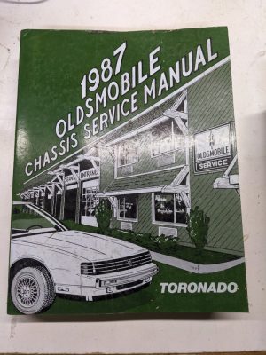 1987 Oldsmobile Chassis Service Manual Tornado Repair Shop Book Dealer