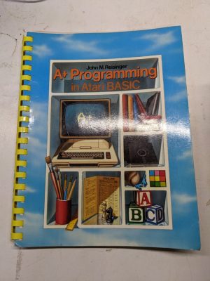 Reisinger A+ Programming In Atari Basic Guide Manual Book Operation 1984