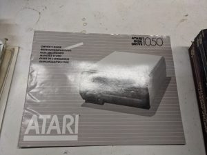 Atari Owner'S Guide Manual Operation Book Disk Drive 1050 1983