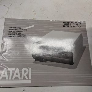 Atari Owner'S Guide Manual Operation Book Disk Drive 1050 1983