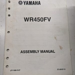 Yamaha Dealer Assembly Manual Oem Motorcycle Wr450Fv 5Tj-28107-13 2005
