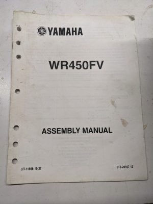 Yamaha Dealer Assembly Manual Oem Motorcycle Wr450Fv 5Tj-28107-13 2005