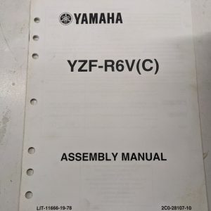 Yamaha Dealership Assembly Manual Oem Motorcycle Yzf-R6V(C) 2C0-28107-10 2005