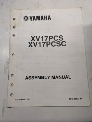 Yamaha Dealership Assembly Manual Oem Motorcycle Xv17Pcsc 5Px-28107-11 2003