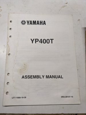 Yamaha Dealer Assembly Manual Oem Majesty Yp400T 5Ru-28107-10 2004
