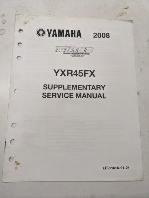 Yamaha Dealer Assembly Manual Oem Utv Rhyno Yxr45Fx Lit-11616-21-21 2008