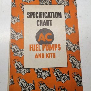 1945 General Motors Gm Specification Chart Ac Fuel Pumps And Kits Makes Models