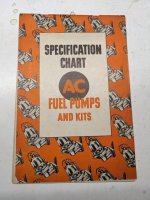 1945 General Motors Gm Specification Chart Ac Fuel Pumps And Kits Makes Models