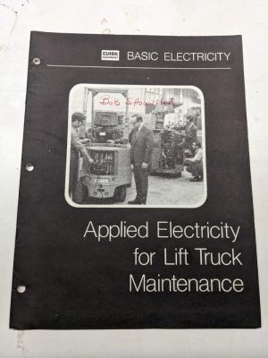 Clark Basic Applied Electricity For Lift Truck Maintenance Information Training