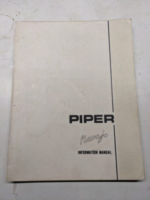 Piper Navajo Information Manual Aviation Pilots Operation 1970 Instruction Book