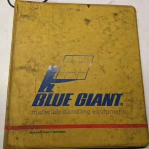 Blue Giant Mechanical Dock Lever Service Repair Manual Operation