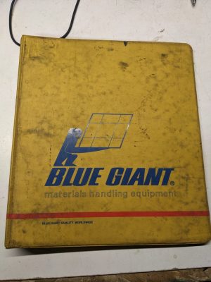 Blue Giant Mechanical Dock Lever Service Repair Manual Operation