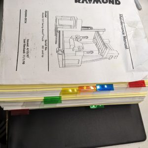 Raymond Maintenance Manual Repair Shop Book 537 Swing Reach Truck 1998