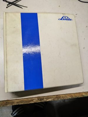 Linde Forklift Electric Reach R14 R16 R20 07/00 Parts List Book Manual Spare