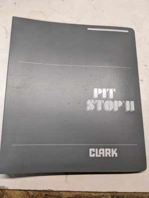 Clark Pit Stop Ii Forklift Specifications 1989-1992 All Models Dealer Reference