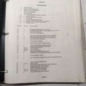 Clark Sm555 Service Repair Manual 1989 Tm 247 Maintenance Shop Book