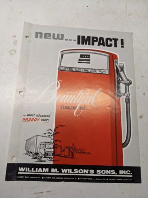 Gasboy Pump Dealer Sales Brochure Advertisment Model Slimline 390 Ss15