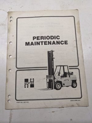 Hyster Fork Lift 1988 Periodic Maintenance Manual H70-H110Xl H135-H155Xl