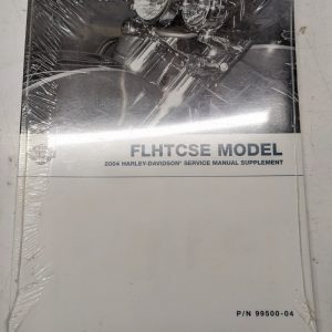 Harley Davidson Motorcycle Service Manual Supplement Flhtcse 2004 99500-04
