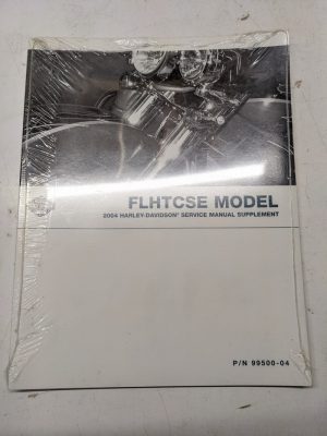 Harley Davidson Motorcycle Service Manual Supplement Flhtcse 2004 99500-04
