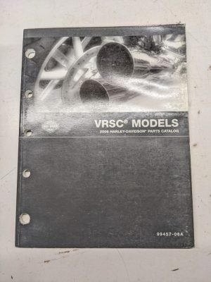 Harley Davidson Motorcycle Vrsc 2006 99457-06A Parts List Book Catalog Manual