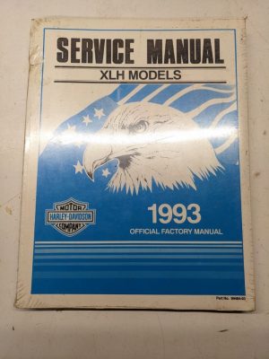 Harley Davidson Motorcycle Service Repair Manual 1993 Xlh Sportster 99484-93