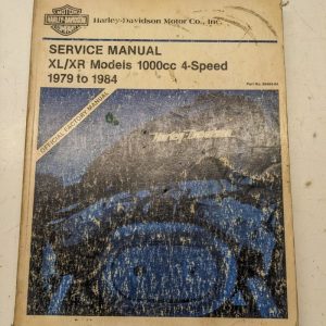 Harley Davidson Motorcycle Service Repair Manual 1979-1984 Xl/Xr 1000 Cc