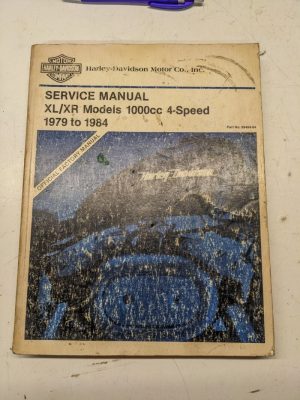 Harley Davidson Motorcycle Service Repair Manual 1979-1984 Xl/Xr 1000 Cc