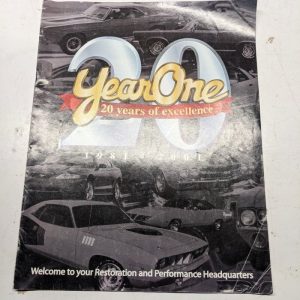 Year One 20 Years Of Excellence 1981-2001 Sales Brochure Performance Parts