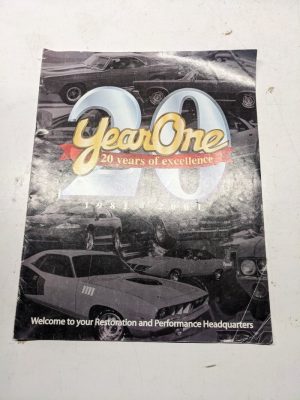 Year One 20 Years Of Excellence 1981-2001 Sales Brochure Performance Parts