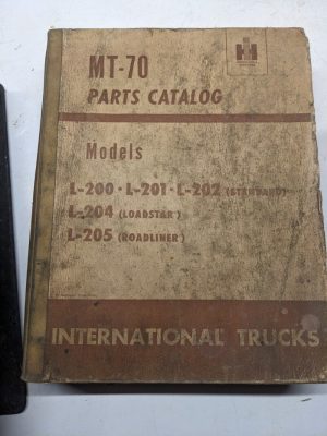 International Ih Mt-70 Parts List Book Catalog Manual L 200 201 202 204 205