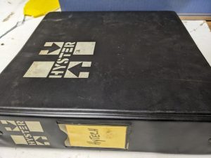 Hyster Service Repair Manual Hytech Fork Lift Truck Electric Shop Book