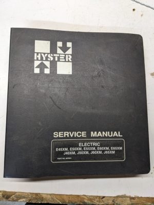 Hyster Service Repair Manual Electric E 45Xm-E65Xm J40Xm-J65Xm 897654 1995