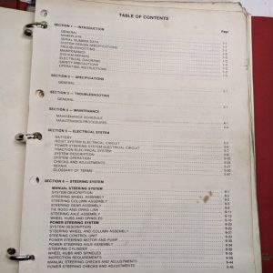 Hyster Service Repair Manual Electric E30B E40B E50B E60Bs 1976 Forklift