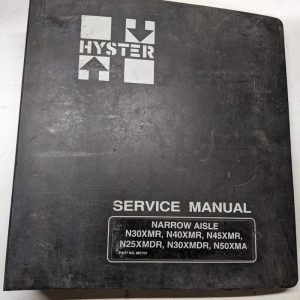 Hyster Service Manual Narrow Aisle N30Xmr N40Xmr N45Xmr N25Xmdr N50Xma N30Xmdr
