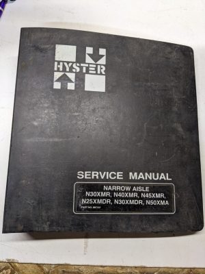 Hyster Service Manual Narrow Aisle N30Xmr N40Xmr N45Xmr N25Xmdr N50Xma N30Xmdr