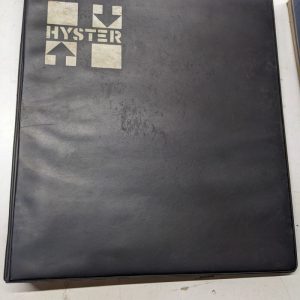 Hyster Service Repair Manual Electric A20Xl A25Xl A30Xl Fork Lift Shop Book