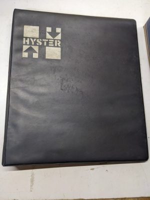 Hyster Service Repair Manual Electric A20Xl A25Xl A30Xl Fork Lift Shop Book