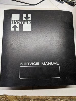Hyster Service Repair Manual H360C-H650C 1987 Fork Lift Truck Shop Book