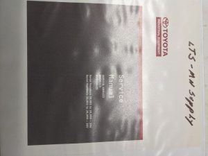 Toyota Fork Lift Service Manual 6Bru18 6Bru23 6Bdru15 6Bsu20 6Bsu25 1998 Shop