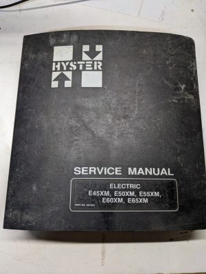 Hyster Service Repair Shop Manual Electric E45Xm E50Xm E55Xm E60Xm E65Xm 1994