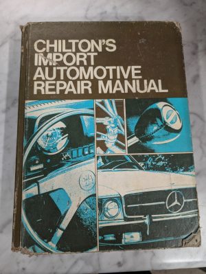 Chiltons 1972-1977 Import Automotive Repair Service Manual 4Th Edition Shop Book